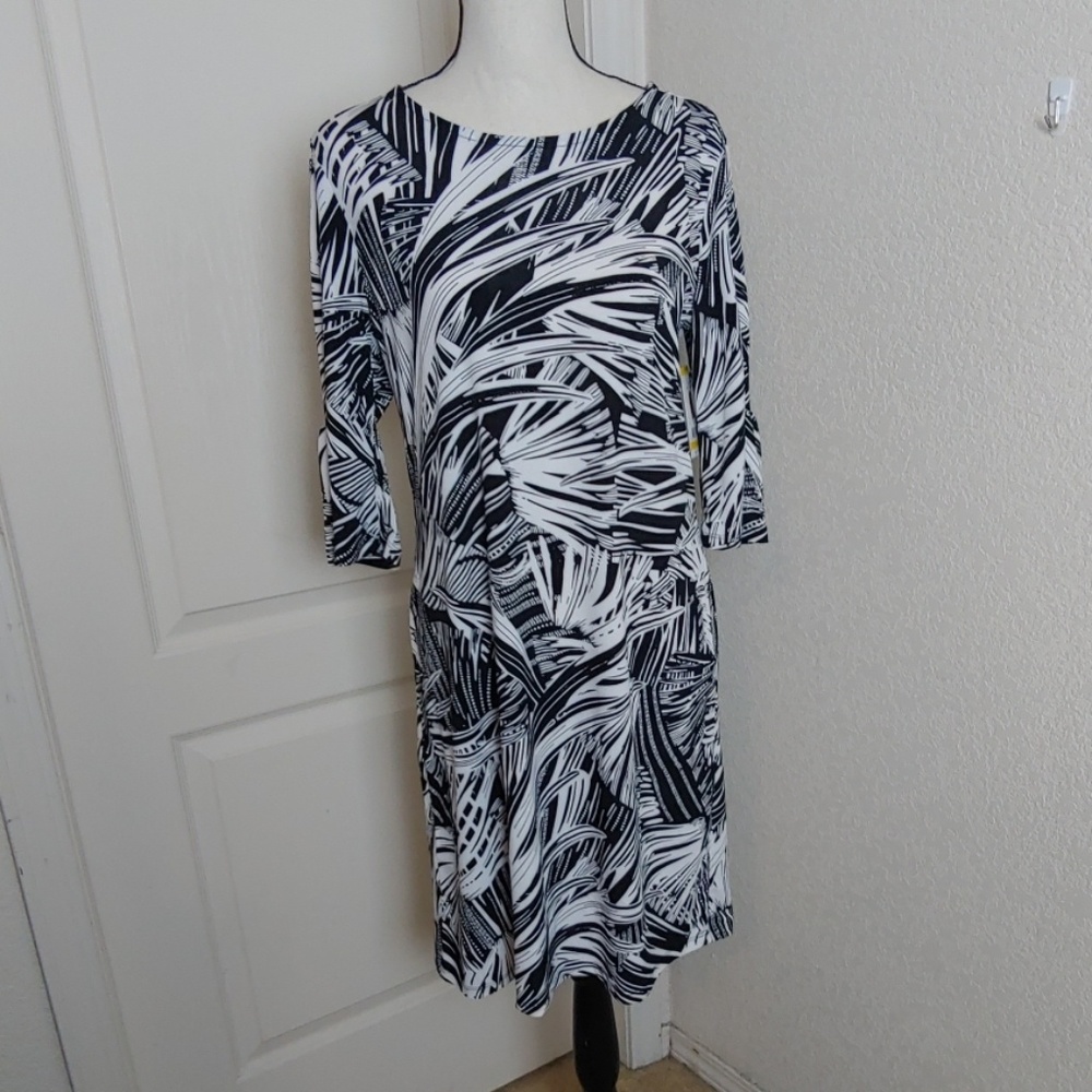 Alexandra + Oak Boat Neck Dress